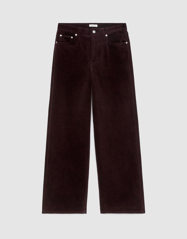 ARKET - Coral Corduroy Wide Jeans