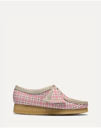 Clarks Originals - Wallabee (W) Pink Check