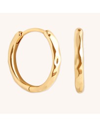 Astrid & Miyu - Molten Texture Hoops