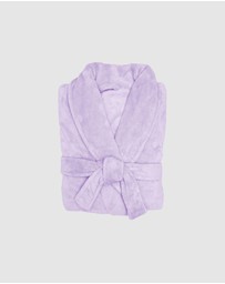 Bambury - Microplush Robe Lilac