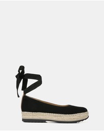 Naturalizer - Impress Espadrille Flat - Black