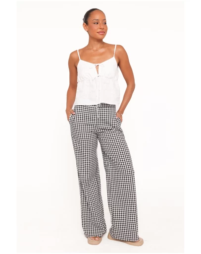 Petal & Pup - Abbott Pants - Black Gingham