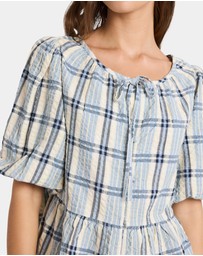 Roxy - Womens Dyland Check Blouse