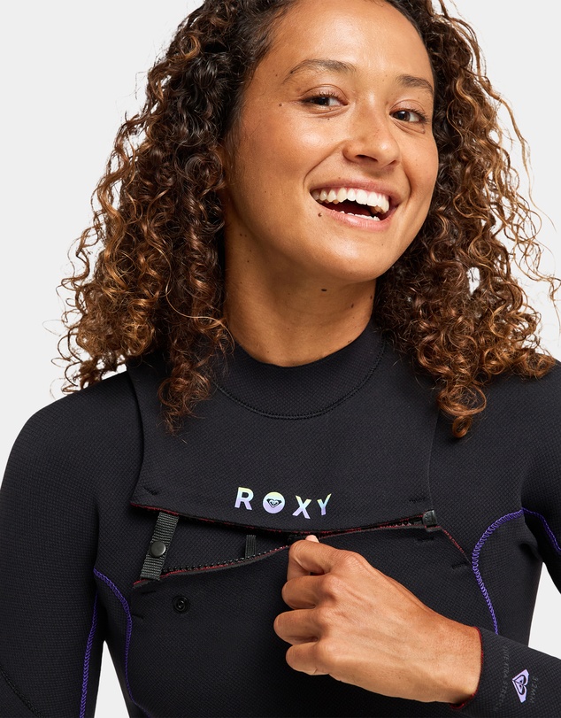 Roxy - Womens 3/2mm Elite Xtra Stretch Chest Zip Wetsuit