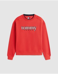 Tommy Jeans - 90s Texture Graphic Crew Sweatshirt