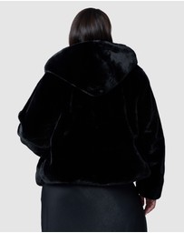 Sunday In The City - Sweet Vice Fur Bomber Jacket
