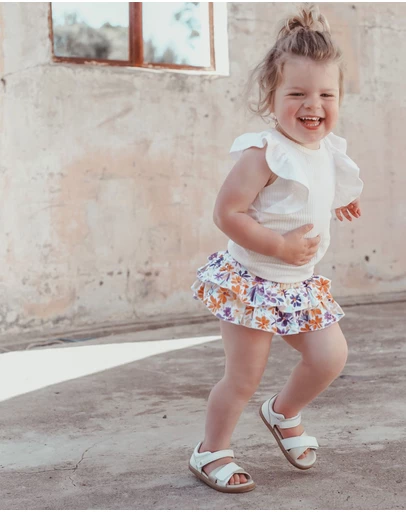 WITH LOVE FOR KIDS - Shimmy Wide Rib Tank Top - Kids