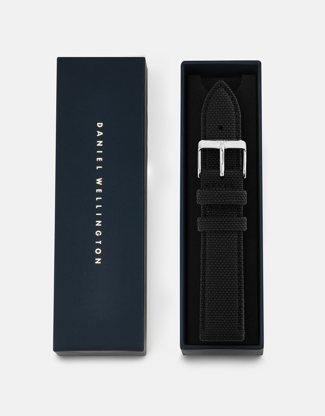Daniel Wellington - 20mm Strap Canvas Black S