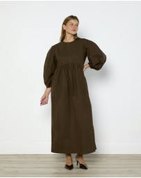 Cirkular - Pre-Loved - Caes Round Sleeve Maxi Dress