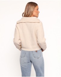 Petal & Pup - Anais Knitted Jacket - Ecru