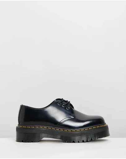 Dr Martens - Unisex 1461 Quad Polished Smooth Shoes