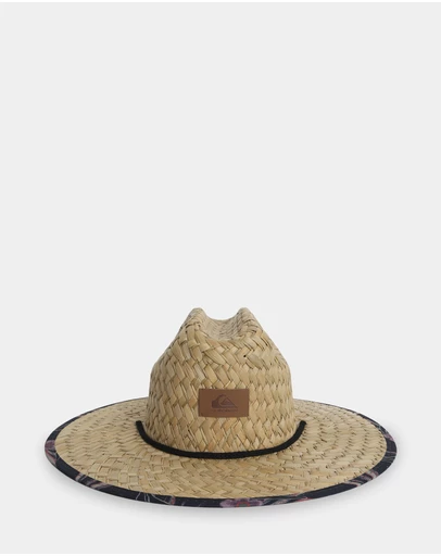 Quiksilver - Mens Pierside Print Straw Hat