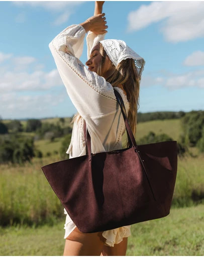 Louenhide - Sawyer Suedette Tote Bag