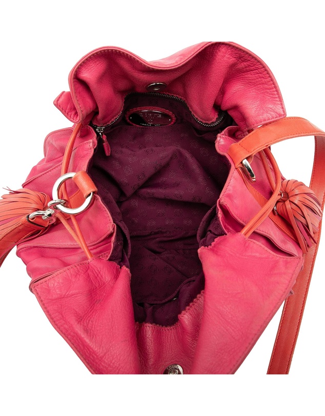 Pre-Loved by Azura Reborn - Pre-Loved Bicolor Nappa Flamenco Tassel 30 Crossbody