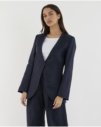 Amelius - Mia Collarless Blazer
