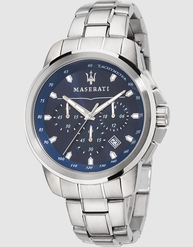 Maserati - Successo 44mm Blue Dial Chronograph
