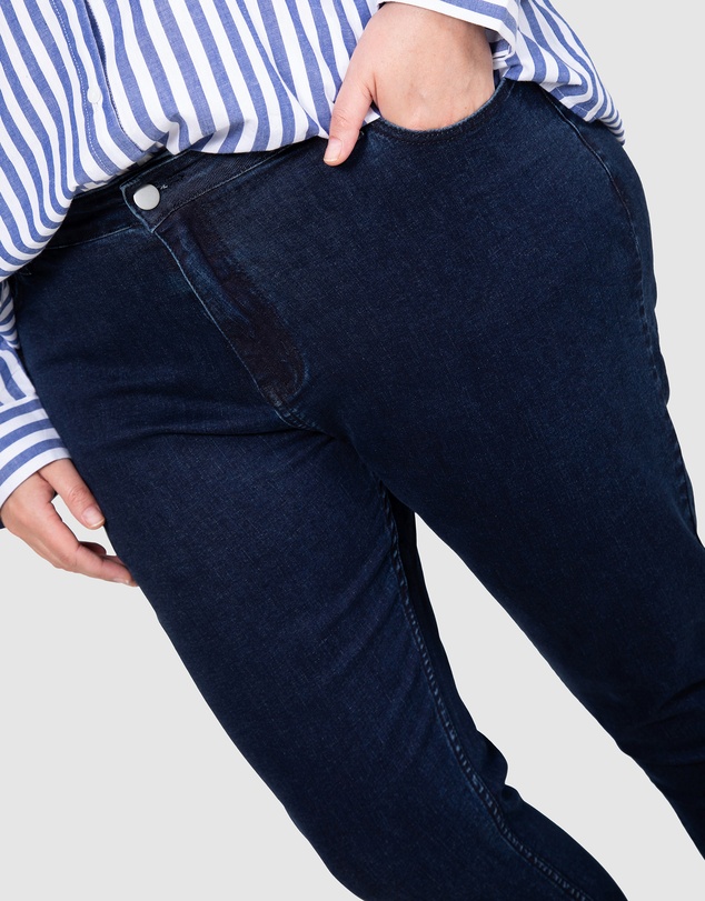 Love Your Wardrobe - Cara Overdyed Stretch Jeans