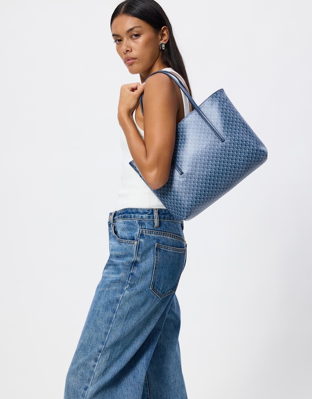 Calvin Klein - Emblem All Over Print Small Tote Bag