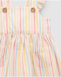Purebaby - Linen Blend Pinnie -Kids-Babies