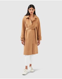 Belle & Bloom - Shore To Shore Belted Wool Coat