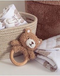 Living Textiles - Waterproof Travel Change Mat - Cuddly Bear