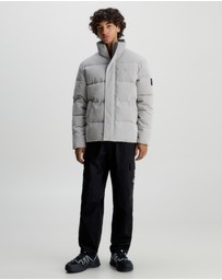 Calvin Klein Jeans - Oversized Corduroy Puffer Jacket