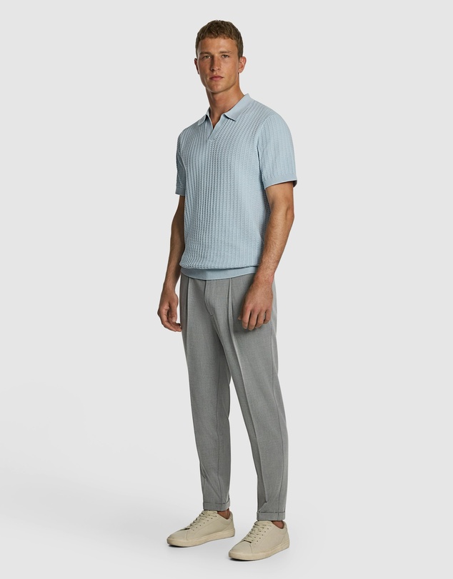 yd. - Salford Knitted Polo Shirt