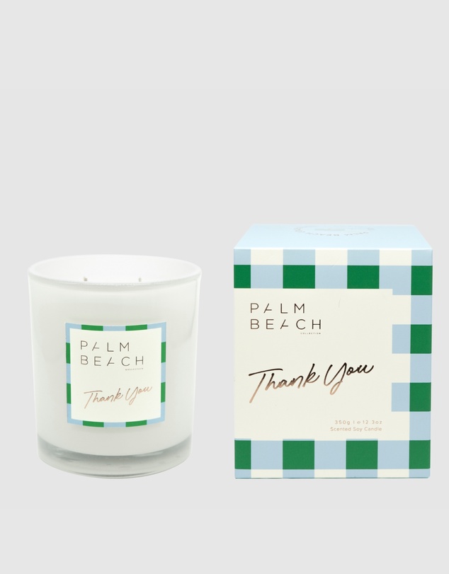 Palm Beach Collection - Thank You Scented Candle 350g