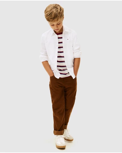 Tommy Hilfiger - Stretch Oxford Shirt - Kids