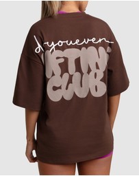 Doyoueven - Oversize Lifting Club Tee