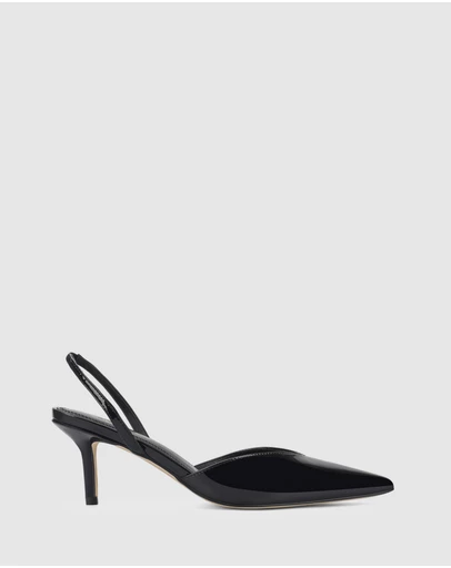 Siren - Yoco Slingback Kitten Heels