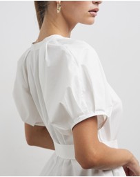 Lindsay Nicholas New York - Cotton Joan Midi Dress