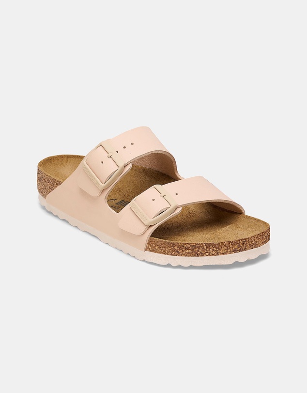 Birkenstock - Arizona New Beige Birko-Flor Regular - Women's