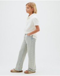 Calvin Klein Jeans - Boys Solid Pique Polo Shirt