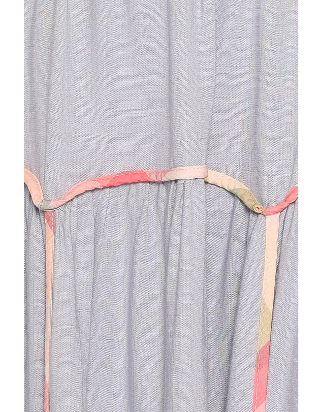 Petal & Pup - Kyla Maxi Dress - Light Blue Linen