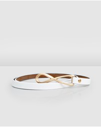 Belle & Bloom - London Mood Leather Tie Belt