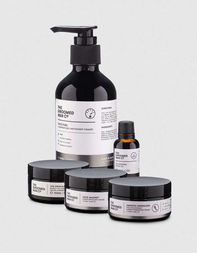 The Groomed Man Co - Face and Beard Kit
