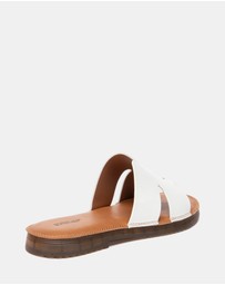 EVERAU - EverAU Ugg Clovey Cow Leather Upper Loafer Oxfords Flats