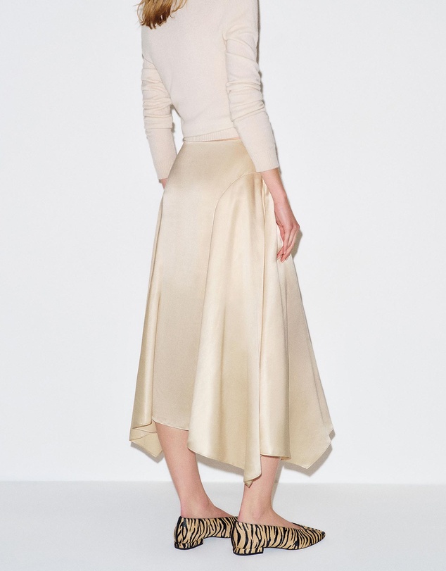 Reformation - McCall Silk Skirt