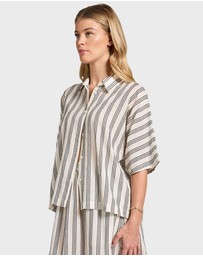 Academy Brand - Shirley Stripe SS Shirt