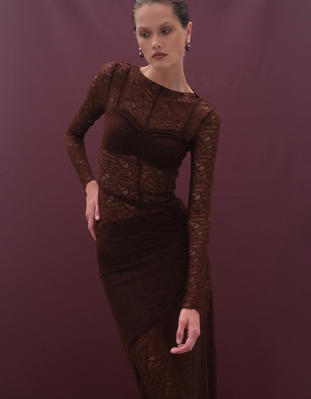 Suboo - Paris Long Sleeve Top with Built in Bralette