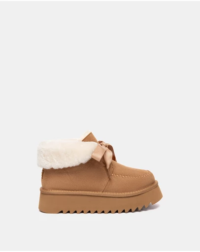 EVERAU - Australian Shepherd Ugg Cozira Cow Suede Upper UGG Boots