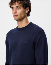 R.M.Williams - Murphy Merino Crew Knit Jumper