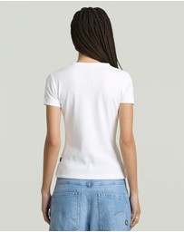 G-Star - Rib Cap Sleeve Tee
