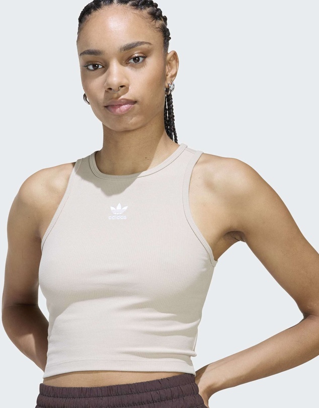 adidas Originals - Essentials Ribbed Tank Top Womens