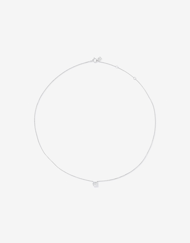 Michael Hill - 0.50TW Lab Diamond Round Brilliant Solitaire Necklace in Silver