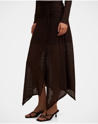 Forever New - Alex Hanky Hem Lace Skirt