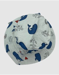 Jacaru - Jacaru 1895 Kids Whales Bucket Hat