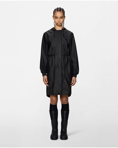 RAINS - String Women's Parka Black