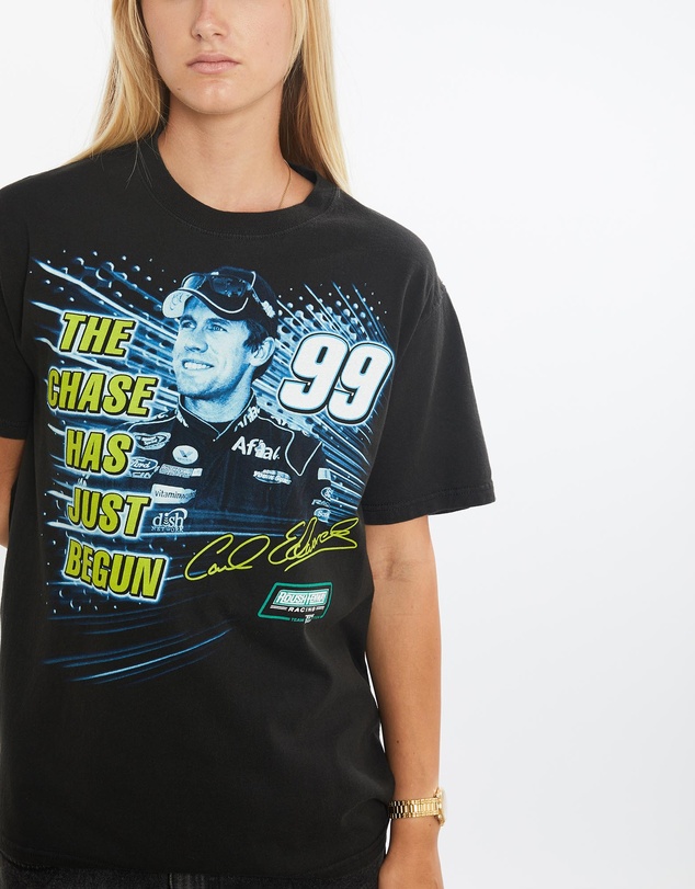 Vintage by The Real Deal - Pre Loved - Vintage Carl Edwards NASCAR Racing Tee